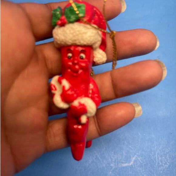 Red Hot Chili Peppers ornaments set of 4 Christmas decor Hat musical - Picture 7 of 10